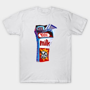 Half Gallon Milk Carton T-Shirt